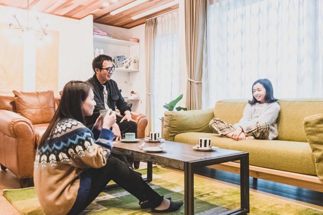 施主様のインタビューで 不安を解消